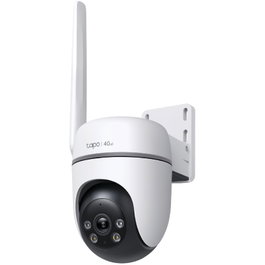 TP-Link Tapo TC40GW Cámara de Videovigilancia 4G LTE, 360°, Visión Nocturna Color, Detección IA, Resistente IP66, Control APP